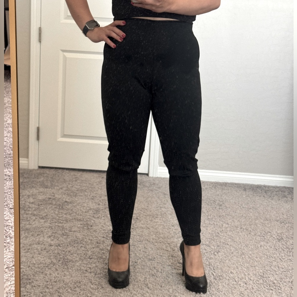 Banana Republic black stretch leggings